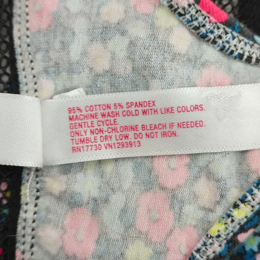 Vintage XhilarationFloral Lace Waistband Womens Large